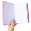 Caderno de pelúcia Cisne 21x15