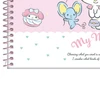 Caderno espiral universitário Cartografia e Desenho My Melody Sanrio Jandaia 80 folhas