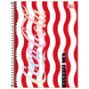 Caderno espiral universitário Coca-Cola Tilibra 10 matérias 160 folhas 20x27,5