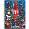 Caderno espiral universitário Homem-Aranha Marvel Tilibra 1 matéria 80 folhas 20x27,5