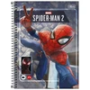Caderno espiral universitário Homem-Aranha Marvel Tilibra 1 matéria 80 folhas 20x27,5
