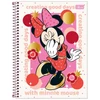 Caderno espiral universitário Minnie Mouse Disney Tilibra 10 matérias 160 folhas 20x27,5
