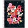 Caderno espiral universitário Minnie Mouse Disney Tilibra 10 matérias 160 folhas 20x27,5