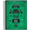 Caderno espiral universitário Player 1 Jandaia 192 folhas