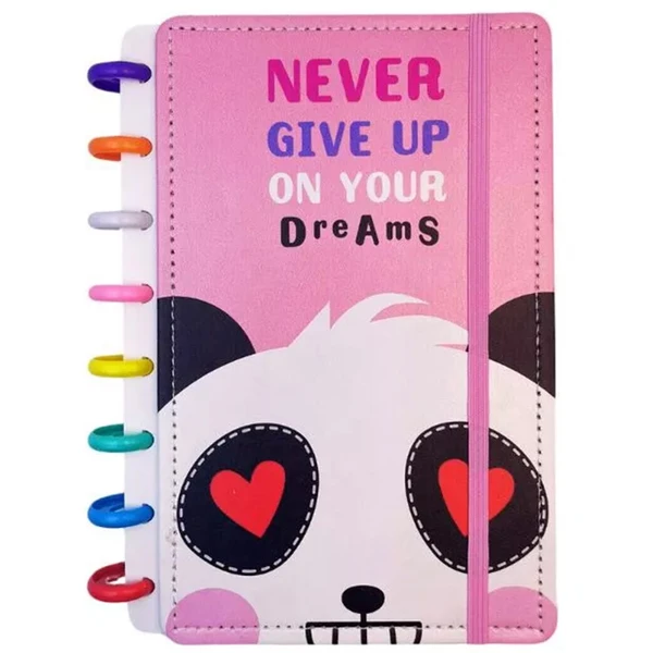 Caderno inteligente de discos Urso Panda P