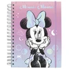 Caderno inteligente espiral Smart Universitário Minnie Mouse DAC 80 folhas 20x27,5