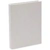Caixa livro decorativa com revestimento em linho bege Mart 24,5x31