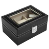 Caixa porta relógio com 3 cavidades 16x11x8