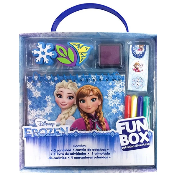 Caixinha divertida Fun Box - Frozen Disney