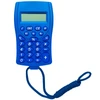 Calculadora eletrônica portátil com cordão para pendurar 5,8x9,5