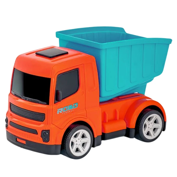 Caminhão de brinquedo com caçamba basculante