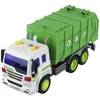 Caminhão de coleta de lixo com luz e som City Sanitation 1:16