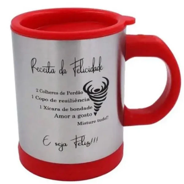 Caneca com mixer 350 ml