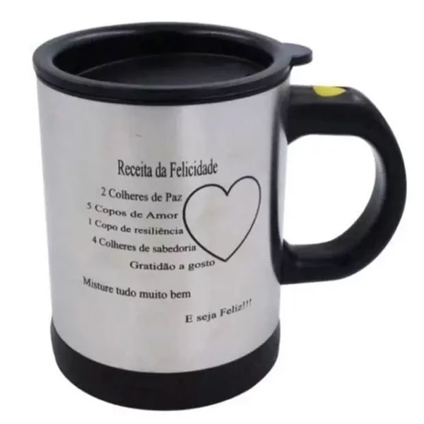 Caneca com mixer 350 ml