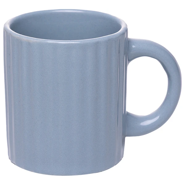 Caneca de cerâmica colorida Stripes Lyor 210 ml