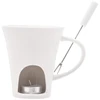Caneca de fondue Ivy branca Lyor 200 ml