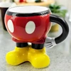 Caneca decorativa Mickey Mouse Disney Zona Criativa 400 ml