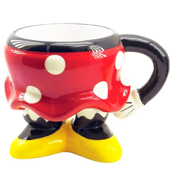 Caneca decorativa Minnie Mouse Disney Zona Criativa 400 ml