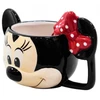 Caneca decorativa de porcelana com colher Minnie Mouse Disney Taimes