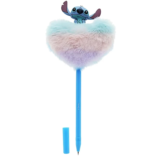 Caneta Coração Plush Stitch em pelúcia Molin 0,7 mm