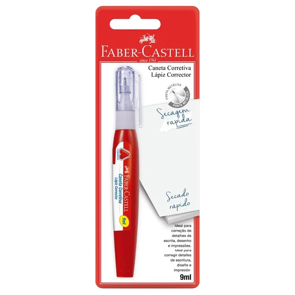 Caneta corretiva Faber-Castell 9 ml
