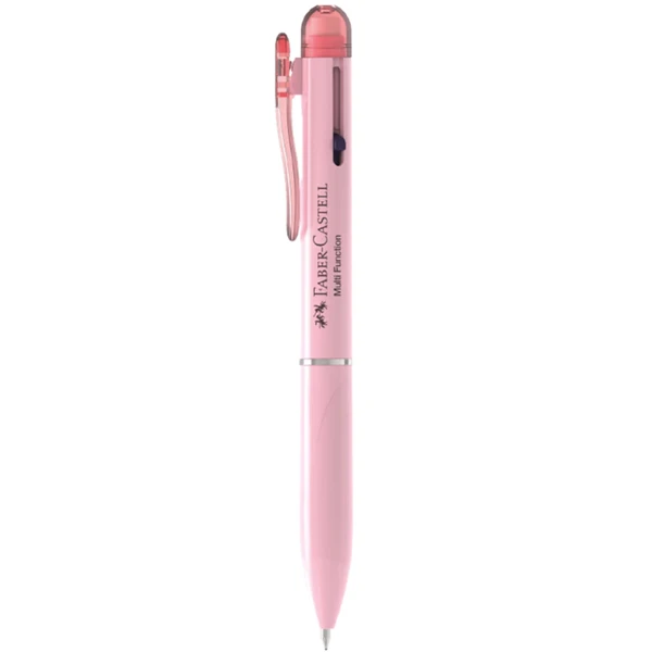 Caneta e Lapiseira 0,7mm Faber-Castell Multifunções 3 em 1