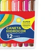 Canetas hidrográficas Hidrocor 12 cores Molin