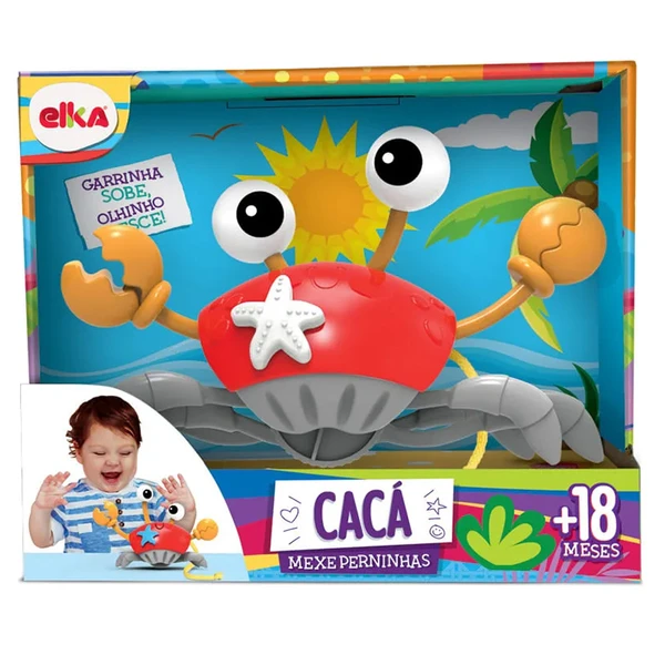 Caranguejo Cacá Mexe Perninhas