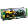 Carrinho X-Terra Fourtrax 4x4 com reboque para quadriciclo de brinquedo