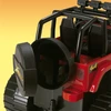 Carrinho X-Terra Fourtrax 4x4 com reboque para quadriciclo de brinquedo