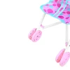 Carrinho de boneca com suporte para as mãos modelo haste guarda-chuva Passeio Divertido 23x22x53