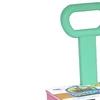 Carrinho de compras infantil com comidinhas de brinquedo