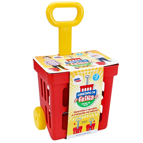 Carrinho de compras infantil para feira