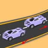 Carrinho de corrida à fricção 3 unidades