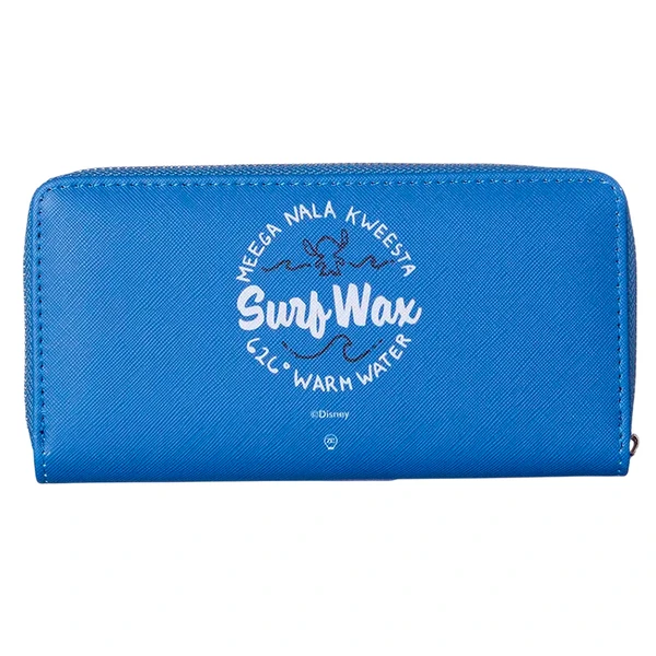 Carteira feminina grande com zíper Stitch Disney Zona Criativa 19x10