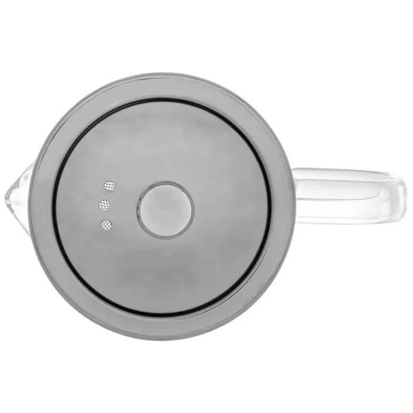 Chaleira de vidro borossilicato com filtro infusor em inox Lyor 750 ml