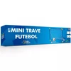 Chute a gol com trave, bola de futebol e bomba de ar