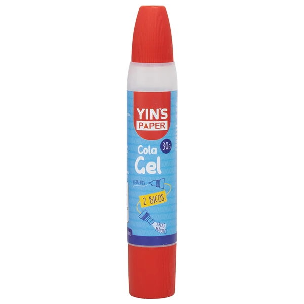 Cola Gel com 2 bicos para detalhes e áreas maiores 30 g