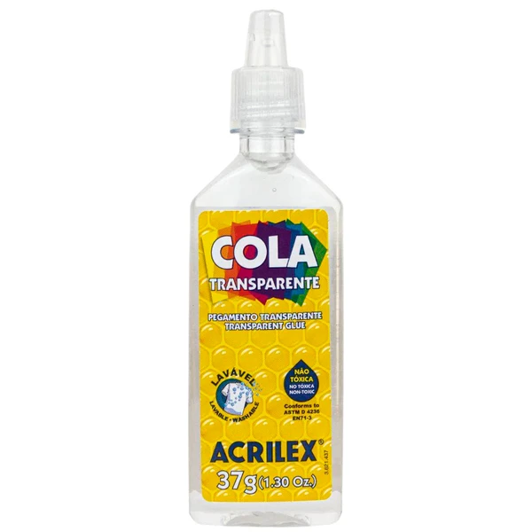 Cola Transparente Acrilex 37g