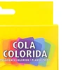Cola colorida Acrilex 23 g 6 unidades