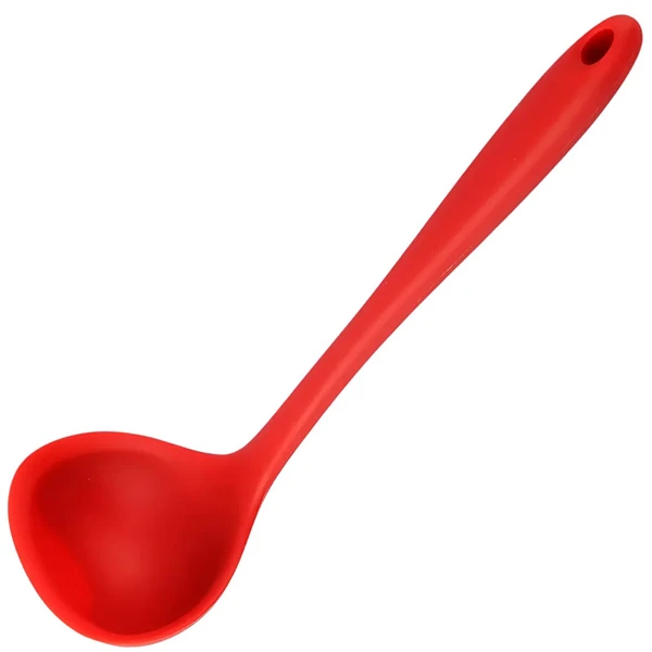 Colher de silicone culinário vermelho 29,5 cm