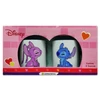 Conjunto 2 canecas Minha Metade Stitch e Angel Disney Zona Criativa 350 ml