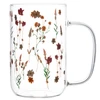 Conjunto 2 canecas de vidro borossilicato Bouquet Wolff 280 ml