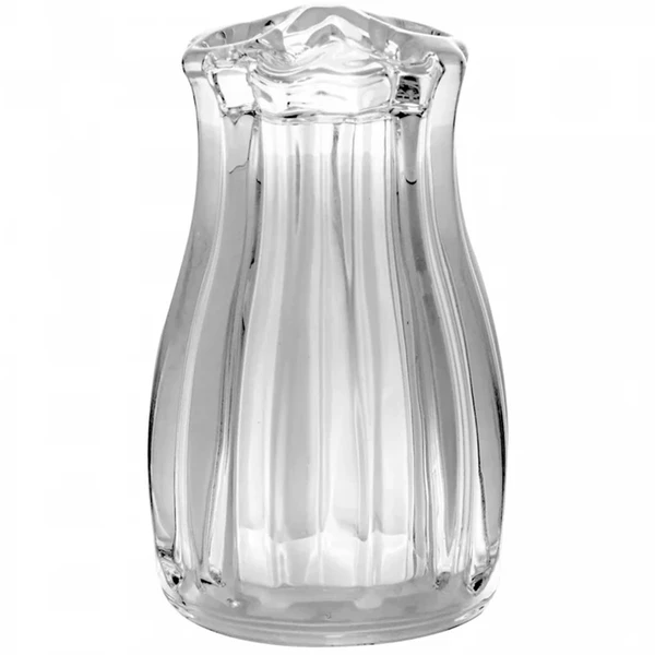 Conjunto 2 porta condimentos de cristal saleiro e pimenteiro Pétala Wolff