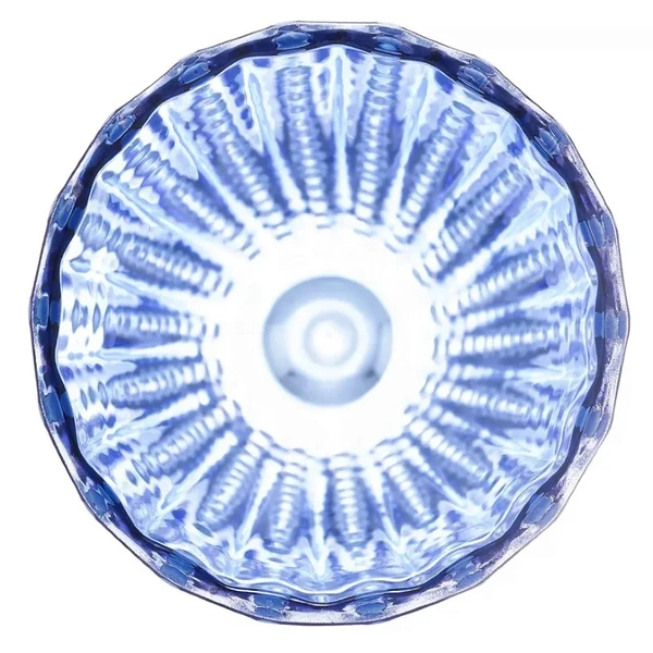 Conjunto 2 taças de vidro para champanhe Orquídea azul Lyor 200 ml