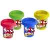 Conjunto 4 potes de massinha colorida Spidey and Amazing Friends Marvel 115 g