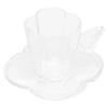 Conjunto 4 xícaras de vidro para café Butterfly Wolff 80 ml