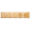 Conjunto 5 porta condimentos com suporte de bambu Wolff
