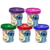 Conjunto 5 potes de massinha colorida Stitch Disney 50 g