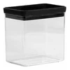 Conjunto 6 potes herméticos Lumini Black retangular Paramount
